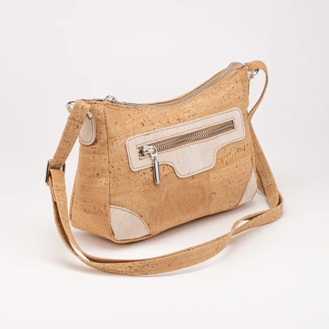 A114.01.12-B03B Cork Bag with Different Coloured Finishes - Image 1