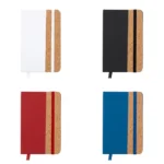 Hardcover notebook with a cork cover