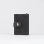 Cork pop-up card holder wallet
